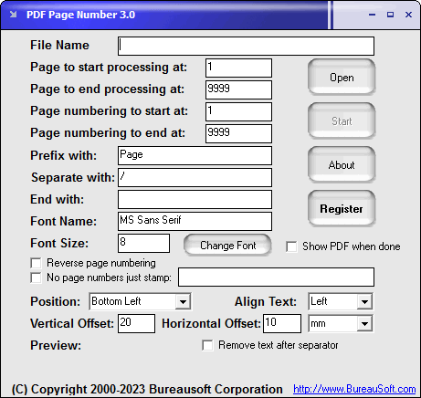 Screenshot of PDF Page Number